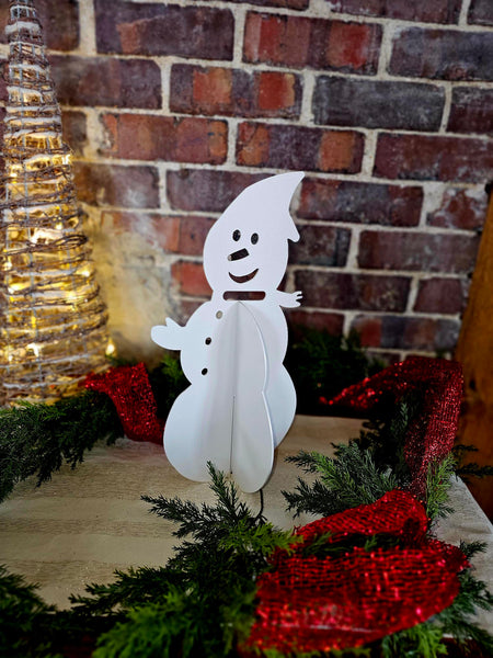 Snowman Family Free Standing