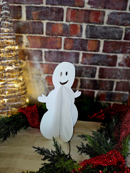 Snowman Family Free Standing