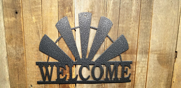 Half Windmill Wall Decor & Monogram