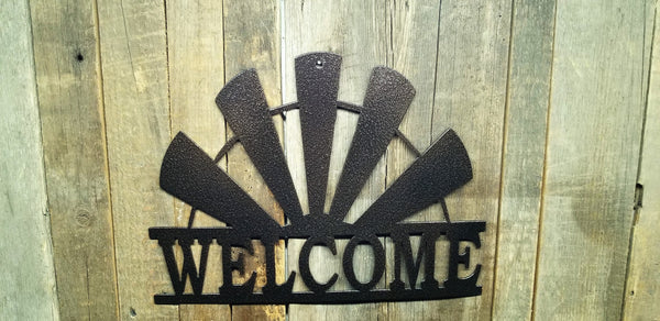 Half Windmill Wall Decor & Monogram