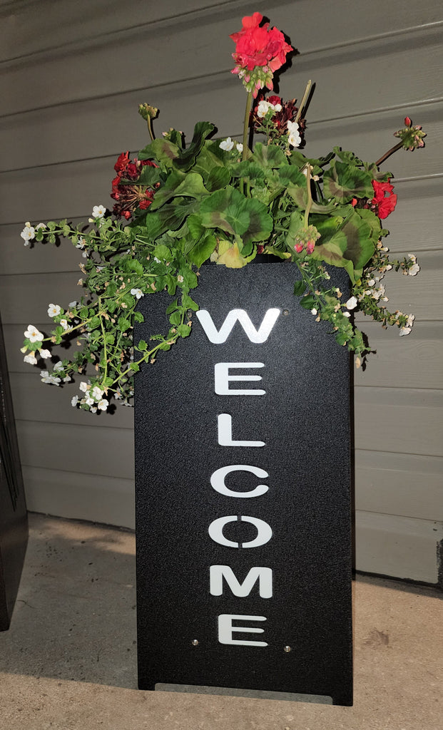 Welcome Flower Planter