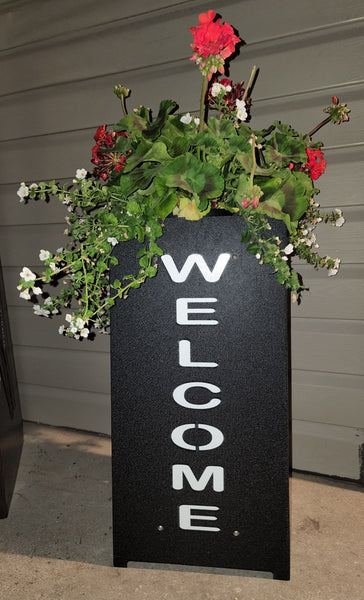 Welcome Flower Planter