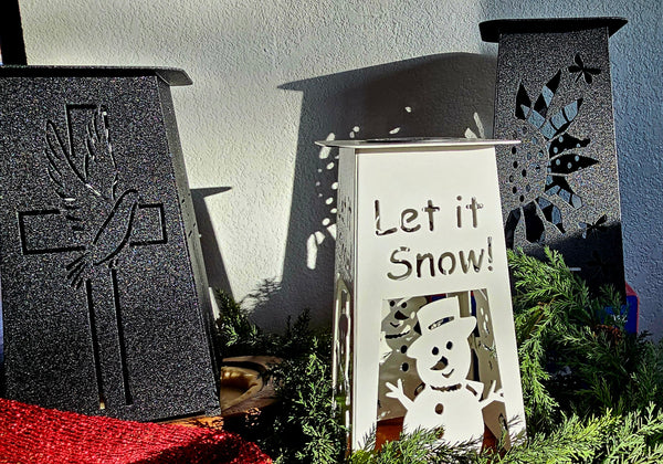 Solar Garden / Home lighted columns