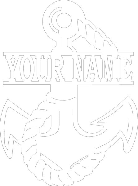 Anchor monogram